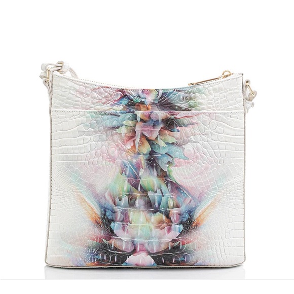 🌈NWT!!! RARE FIND!! Brahmin SOLD OUT Prism Ombré Katie Crossbody - Picture 5 of 16